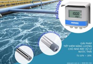 Máy đo nồng độ Ammonium (NH4+) Horiba HC-200NH -Tiết kiệm 10% ~ 30% năng lượng điện bể hiếu khí của HTXLNT