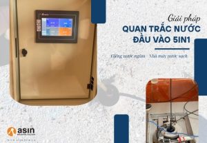 Giải pháp quan trắc nước đầu vào tự động 5in1 cho nhà máy nước sạch tại Vĩnh Phúc