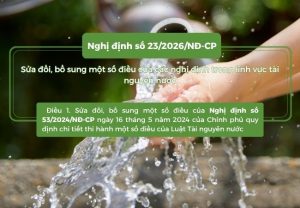 [CẬP NHẬT NGAY] Điều 1 của Nghị định 23/2026/NĐ-CP: Sửa đổi, bổ sung một số điều của Nghị định số 53/2024/NĐ-CP