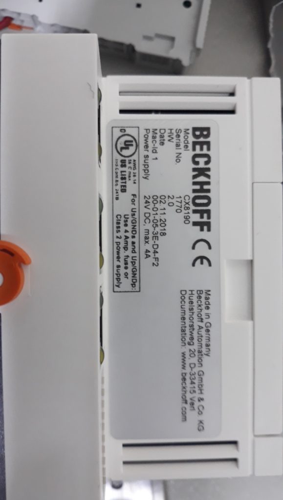 Bộ truyền tín hiệu Datalogger CX8190 Beckhoff – Đức